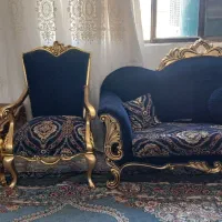 مبل 7نفره با 3تا میز