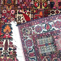 فرش دستباف بختیاری تک|فرش|تهران, گمرک|دیوار