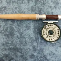 چوب و چرخ ماهیگیری فلای فیشینگ ژاپن fly fishing