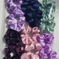 فروش عمده و تکی اسکرانچی و ست های فانتزی ساتن