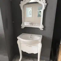 روشویی کابین دار 63 تمام PVC ( تولیدی)