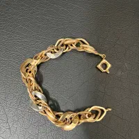 دستبند دو رنگ طلا فوق العاده شیک