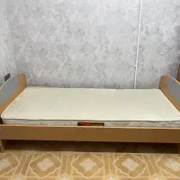 تخت خواب یکنفره همراه با تشک (فروش تک)