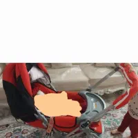 کالسکه و روروئک کاملاً سالم و درحدنو قیمت ۲و۵۰۰