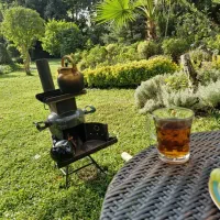 اجاق هیزمی بخاری کباب پز ذغالی طبیعت گردی باغ ویلا