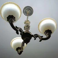 یک جفت لوستر ۳ شاخه