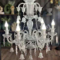 لوستر اصل باکارات شاخه ۲۰ سانتی