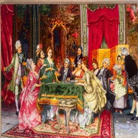 تابلو فرش فرانسوی گل ابریشم چله ابریشم|تابلو فرش|تهران, سهروردی|دیوار