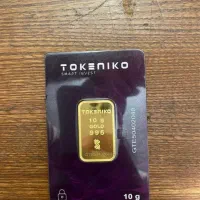 شمش ۱۰ گرمی طلای ۲۴ عیار توکنیکو