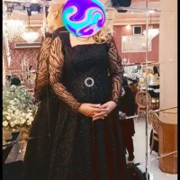 لباس مجلسی مشکی سایز ۴۰۴۲