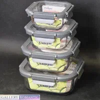 ظروف نگهدارنده غذا یونیک اصل/3 و 4 تکه/یونیک شیراز