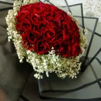 گل کادویی نو ۴۰ شاخه گل رز