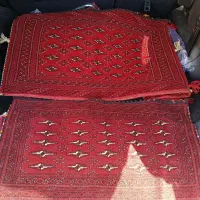 پشتی ترکمنی دست بافت