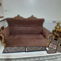 مبل راحتی ۷نفره سالم بدون پارگی یا شکستگی|مبلمان خانگی و میز عسلی|بروجرد, |دیوار