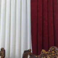 پرده حریر کتان ووالان|پرده، رانر، رومیزی|فردیس, فردیس|دیوار