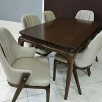 میز و‌ صندلی ناهارخوری مدل مبلی