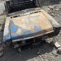 نیسان وانت سوخته مدل ۴۰۱