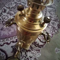 سماور اتیقه برنجی کلکسیونی|کلکسیون اشیاء عتیقه|قم, امامزاده ابراهیم|دیوار