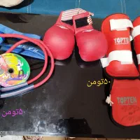 طناب کشی ودستکش وساق بندمخصوص بکس،چکمه تمیزوزیبا|کیف، کفش، کمربند|نیشابور, مسکن مهر نور|دیوار