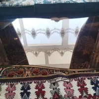 میز جلو مبلی شیشه دودی و ضخیم