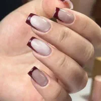 کاشت ناخن با پودر و ژل  پدیکور مانیکور