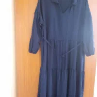 مانتوپیراهنی  بلند سرمه ای قد130سانت|لباس|بابلسر, |دیوار