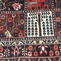 فرش خشتی لری ضخیم پر گوشت تمیز و سالم نصف قیمت