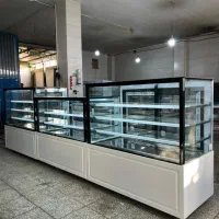 یخچال قنادی مکعبی ویترینی خشک و تر