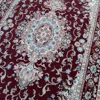 روفرشی مخمل زرشکی ۶ متری