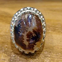 انگشتر عقیق شجر قواره دار سنگین|بدلیجات|تهران, بازار|دیوار