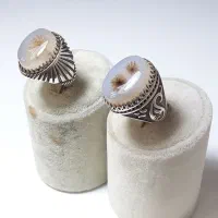 انگشتر نقره925 مردانه نو ویترینی هدیه روز مرد