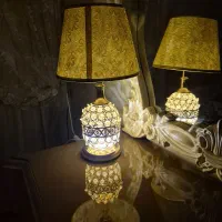آباژور رومیزی|چراغ خواب و آباژور|قم, بنیاد|دیوار