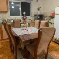 میز نهار خوری 6نفره