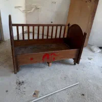 تخت بچه چوبی|تخت و سرویس خواب|کیاکلا, |دیوار