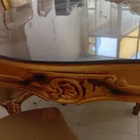 مبلمان فرانسوی به همراه میز ناهار خوری|مبلمان خانگی و میز عسلی|تهران, سلسبیل شمالی|دیوار