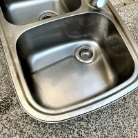 سینک دو لگنه گود استیل البرز