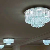 لوستر کریستالی مدل پانیز شماره ۳۷۲|لوستر و چراغ آویز|قم, نیروگاه|دیوار