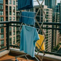 رخت آویز سیار وجمع شو  قابل حرکت|بندرخت و رخت‌آویز|اصفهان, باغ فردوس|دیوار