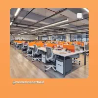 میز پایه فلز الکترو استاتیک اداری مدرن