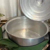 قابلمه روحی بزرگ، تابه متوسط،ملاقه روحی،کفگیر