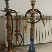 قلیون تنه چوب  سالم