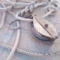 قرقره طناب کلنک