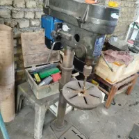 -دریل ستونی بزرگ سه فاز-کمپرسور .دستگاه co2