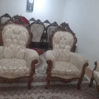مبل   ۷نفره و میز غذاخوری ۸نفره  درحد نو|مبلمان خانگی و میز عسلی|تهران, اکباتان|دیوار