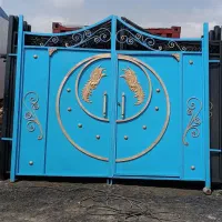 درب حیاط باغ منزل باغی انبار