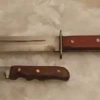 کارد شکاری از جنس فنر ۱۵۰۰