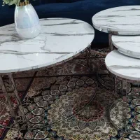 میز جلو مبلی به همراه سه تا عسلی علی آباد کتول