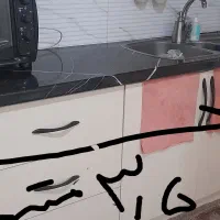 صفحه کابینت طرح سنگ مشکی|عمده‌فروشی|ورامین, ورامین|دیوار