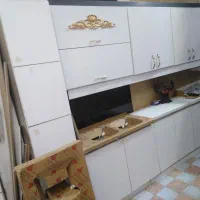 کابینت آماده فلزی درب چوبی ارتفاع 80 و 60|مصالح و تجهیزات ساختمان|خرمشهر, |دیوار