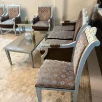 مبل 9 نفره همراه با میز نهار خوری